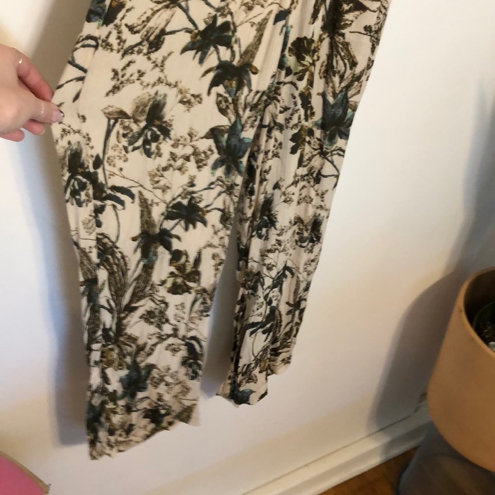 Free People floral halter jumpsuit - Picture 3 of 7